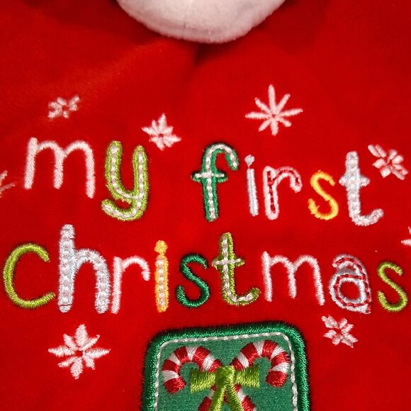 Disney Baby "My First Christmas" Mickey Mouse Plush Blankie - Picture 7 of 13